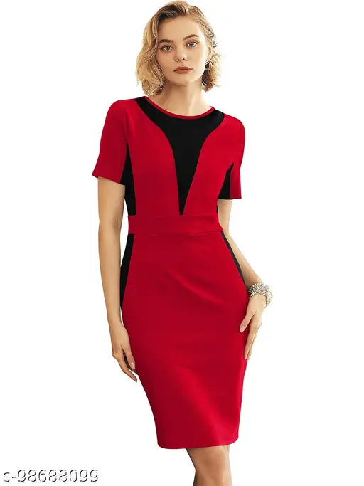 Bodycon Western Dress for Women